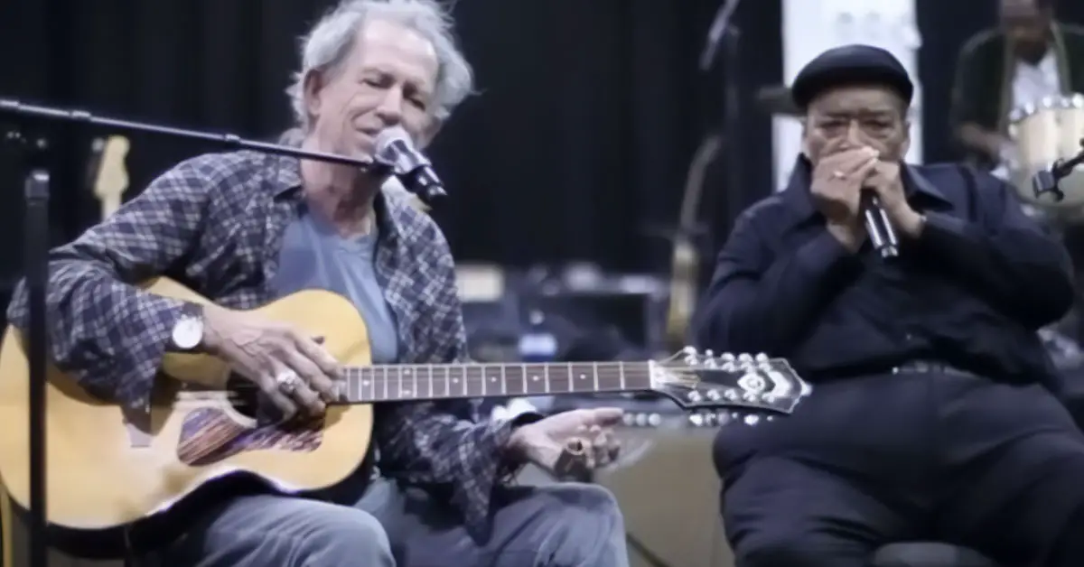 Keith Richards & James Cotton – Little Red Rooster