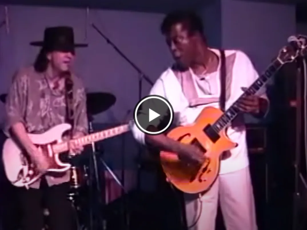Buddy Guy and Stevie Ray Vaughan – Champagne and Reefer