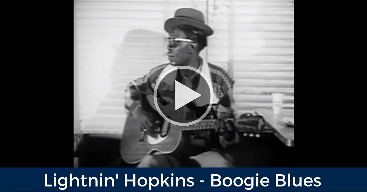Lightnin' Hopkins - Boogie Blues