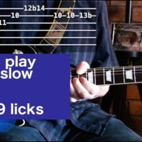 slow blues lesson learn to play over 12 bar blues
