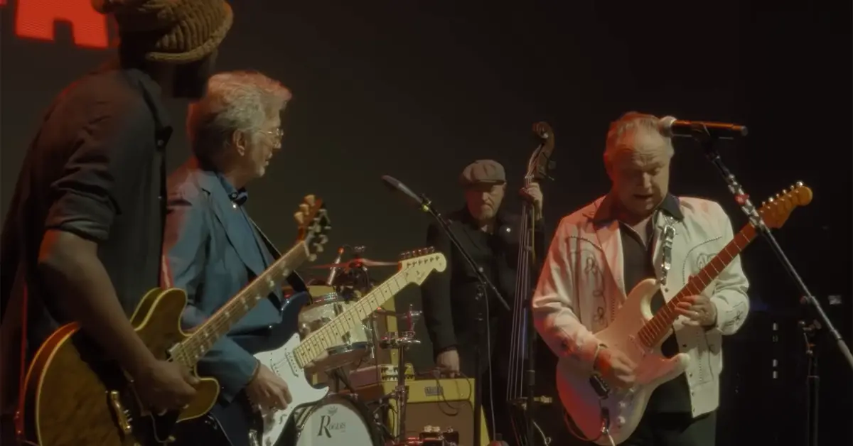 Jimmie Vaughan, Gary Clark Jr. &  Clapton – Sweet Home Chicago